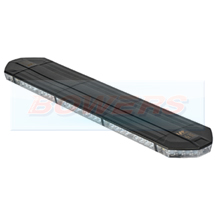 12v/24v 637mm 25" Slimline Narrow LED Amber Light Bar Beacon Bar
